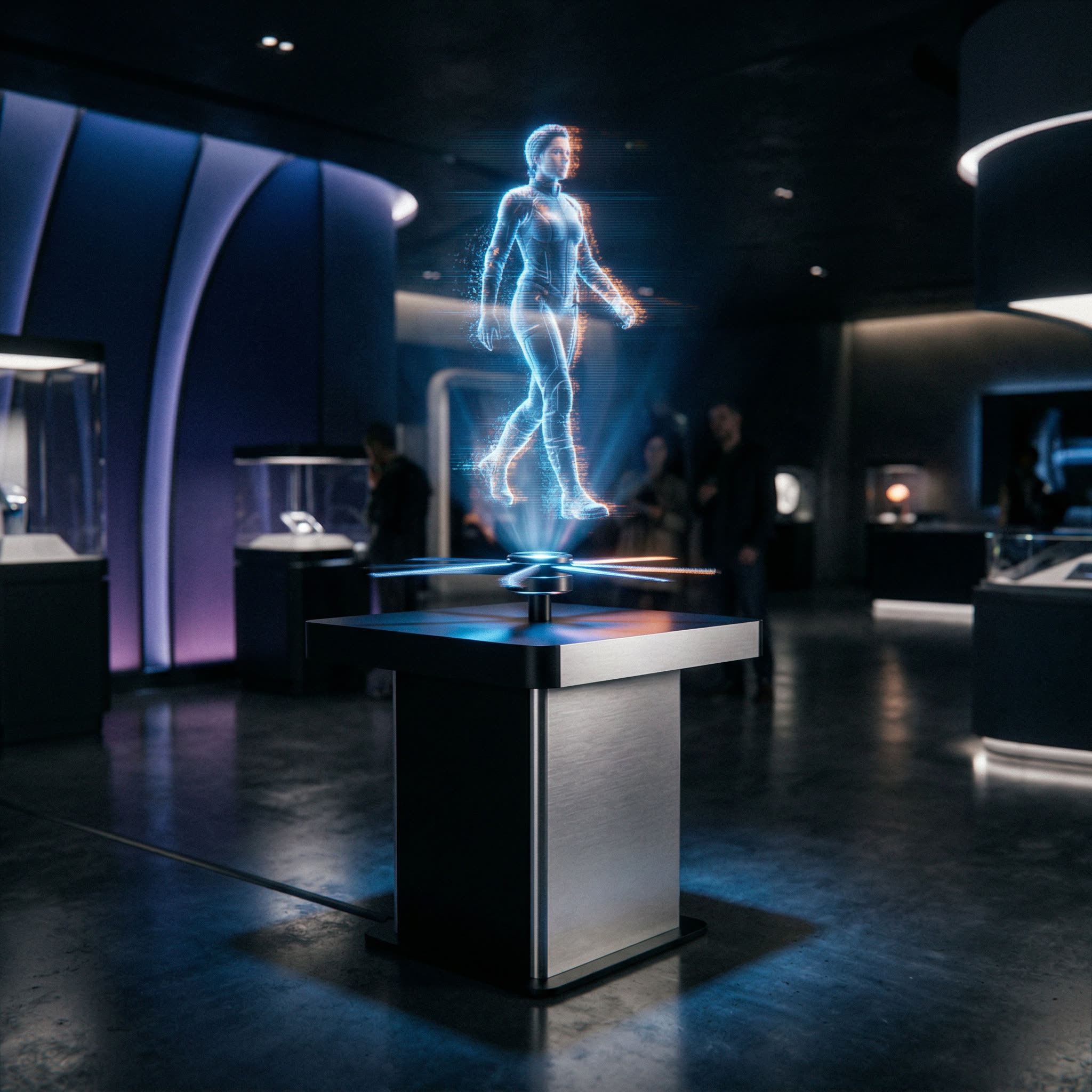 Holographic display technology